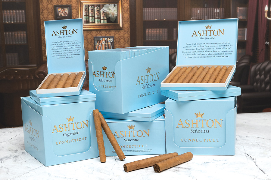 Ashton Small Cigars Connecticut Premium handmade cigars. Trust Your
